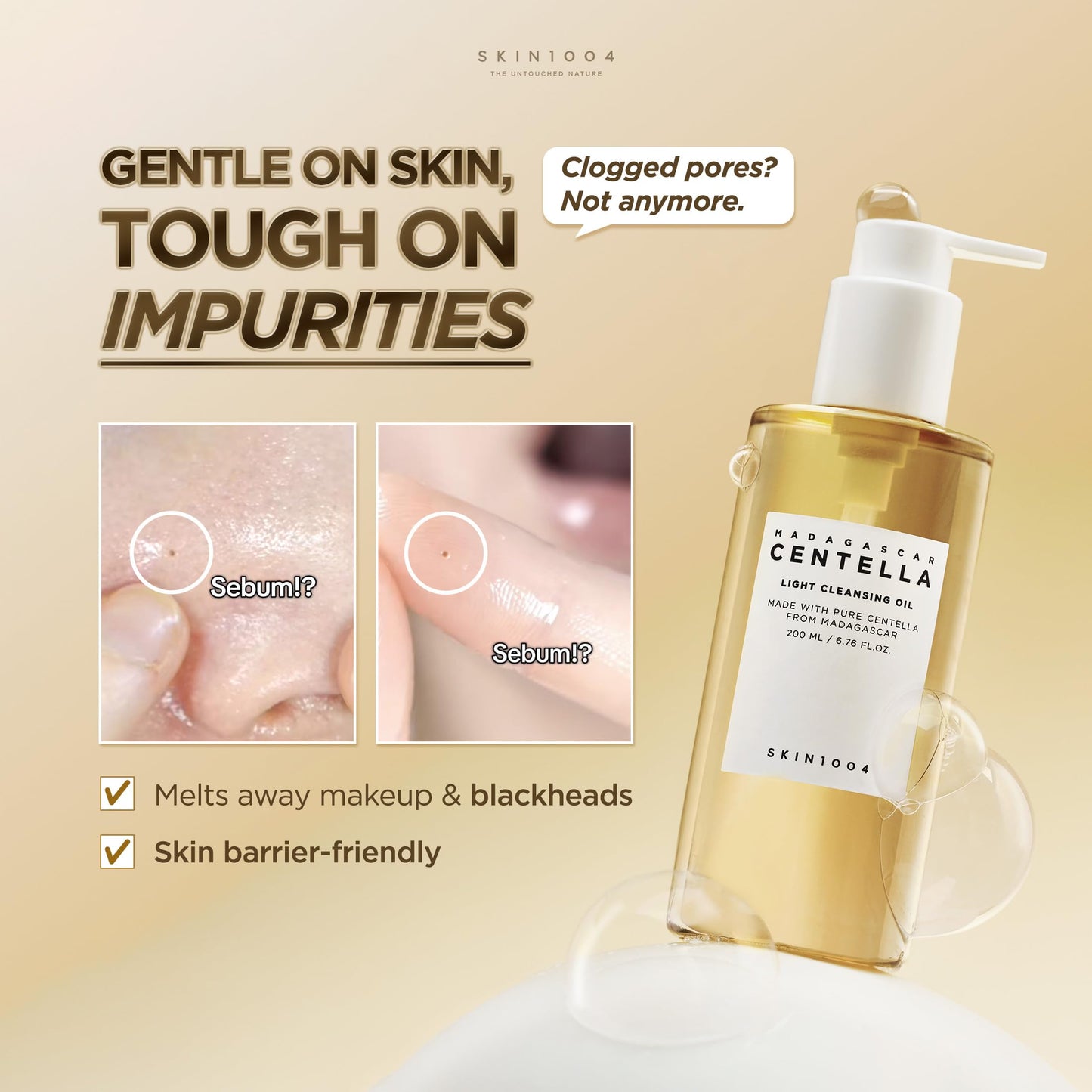 SKIN1004 : Madagascar Centella Light Cleansing Oil