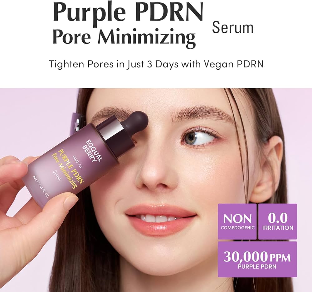 EQQUALBERRY : Purple PDRN Pore Minimizing Serum