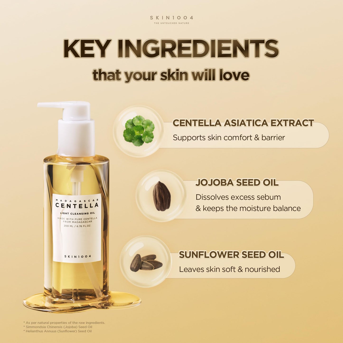 SKIN1004 : Madagascar Centella Light Cleansing Oil