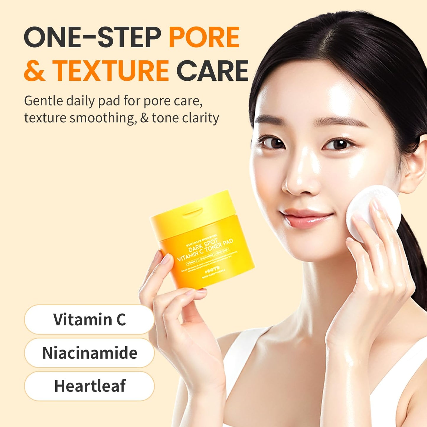 OOTD : Dark Spot Vitamin C Toner Pad