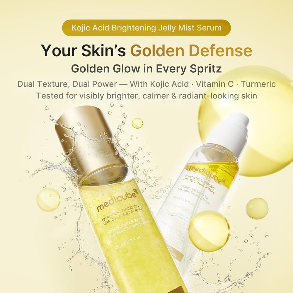 medicube : Kojic Acid Turmeric Vita Jelly Mist Serum