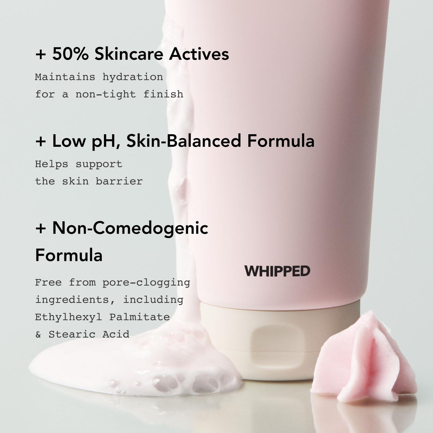 WHIPPED : Vegan Pack Cleanser Jumbo #DDalva