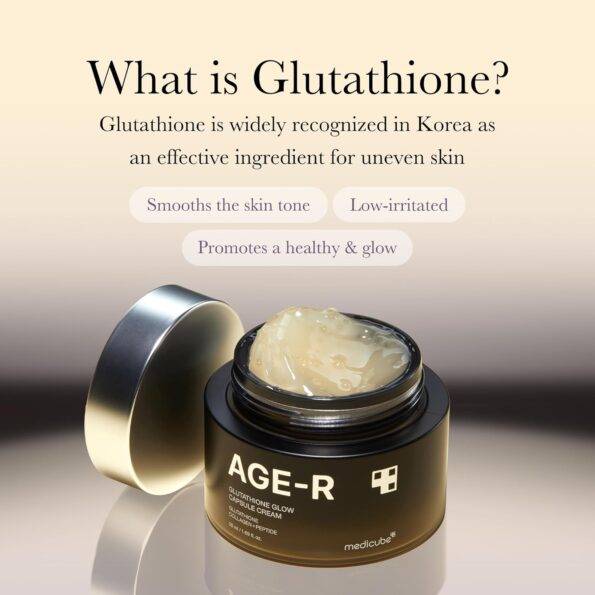 medicube : AGE-R Glutathione Glow Capsule Cream