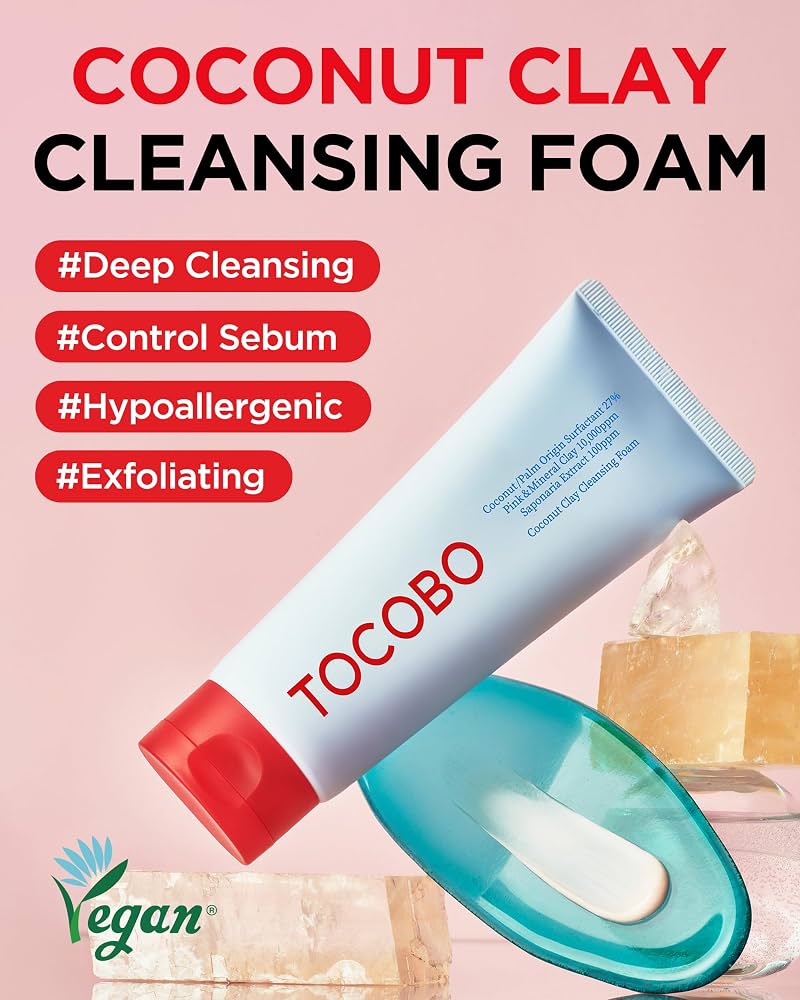 TOCOBO : Coconut Clay Cleansing Foam