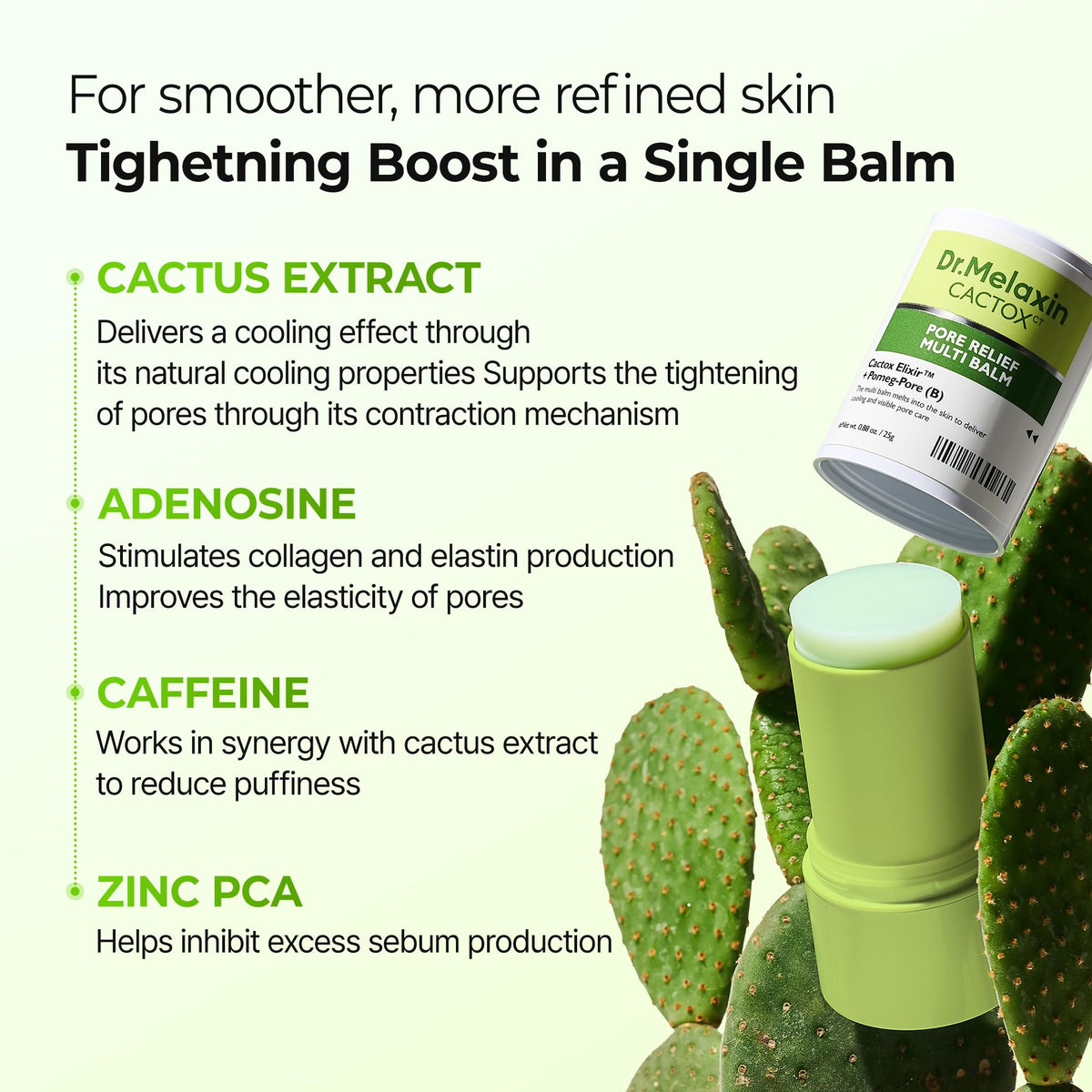 Dr.Melaxin : Cactox Pore Relief Multi Balm