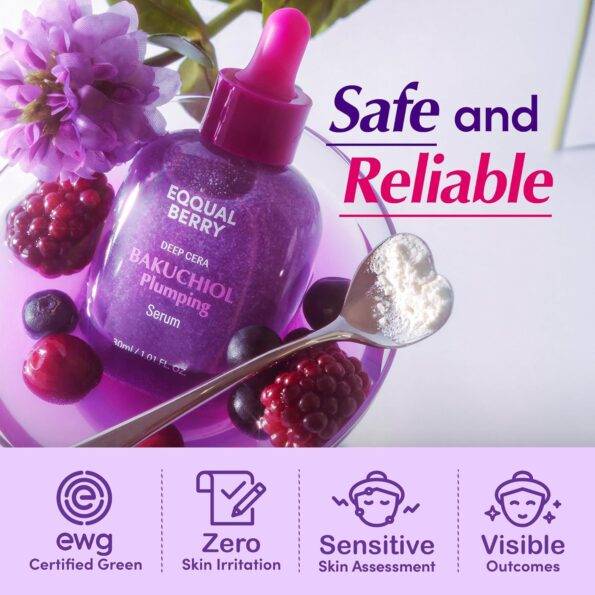 EQQUALBERRY : Bakuchiol Plumping Serum