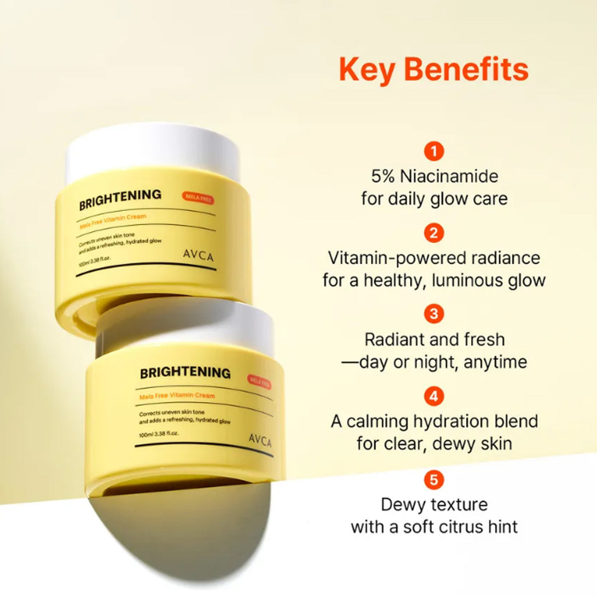 AVCA : Vitamin Brightening Cream