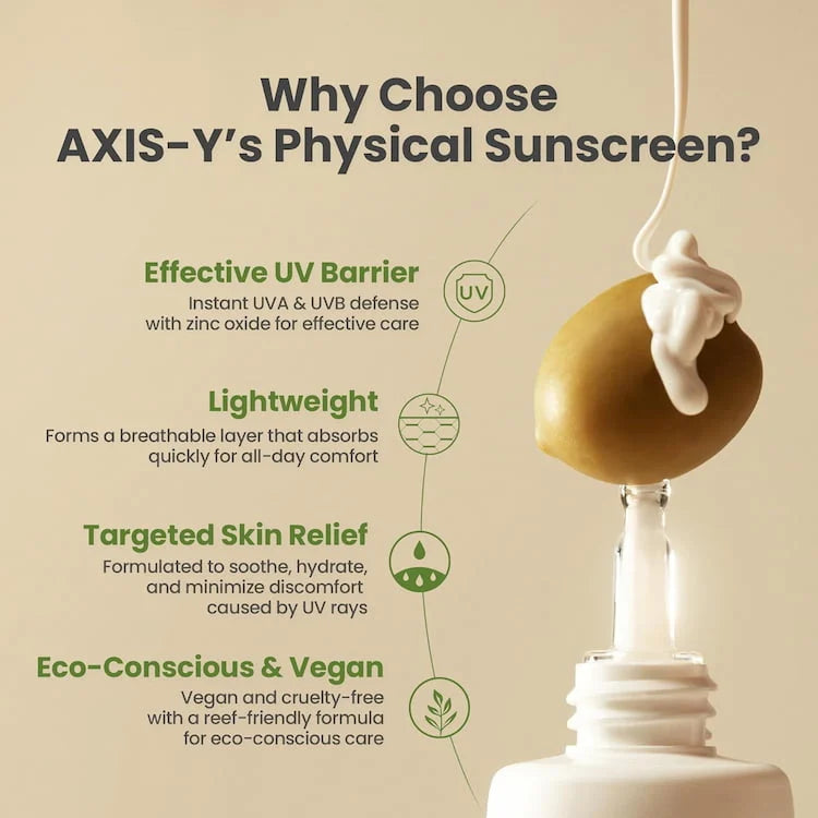 AXIS-Y :  Complete No-Stress Physical Sunscreen