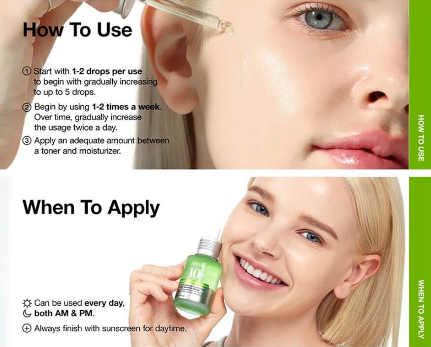 Anua : Azelaic Acid 10 Hyaluron Redness Soothing Serum