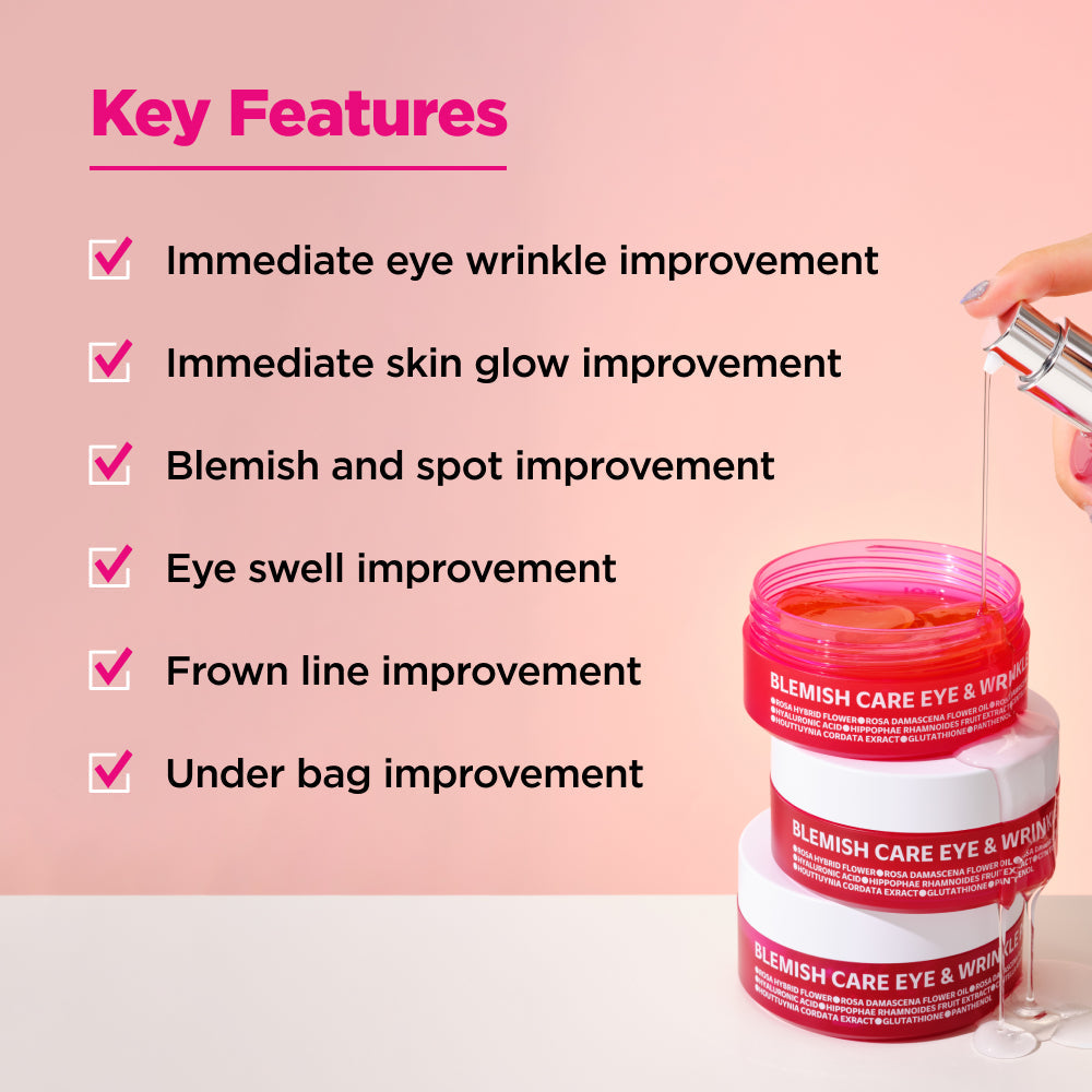ISOI : Bulgarian Rose Blemish Care Eye & Wrinkle Patch