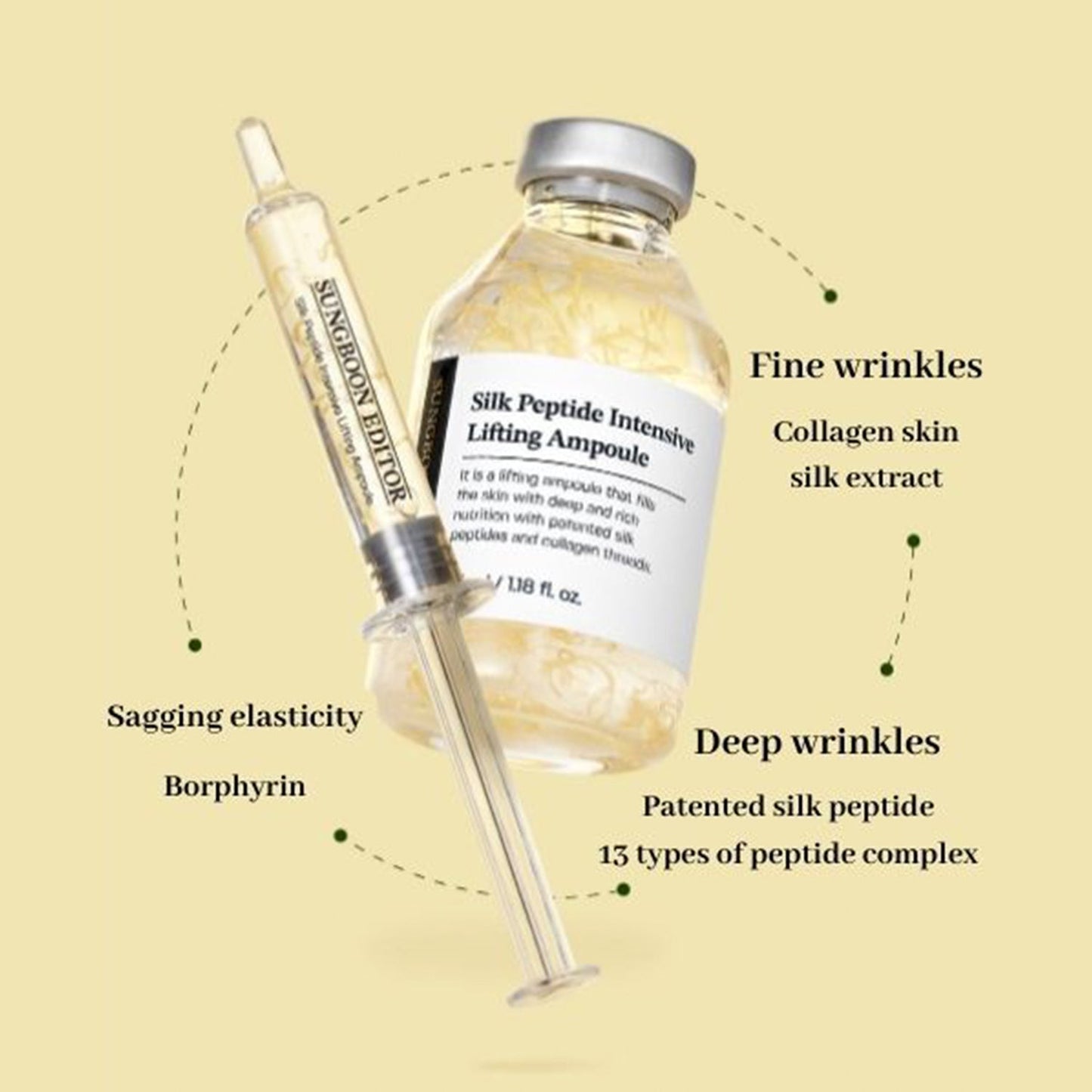 SUNGBOON EDITOR : Silk Peptide Intensive Lifting Ampoule