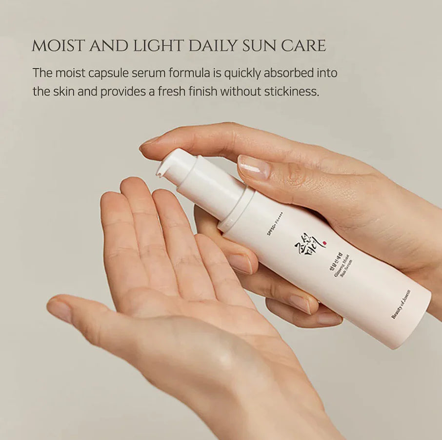 Beauty of Joseon : Ginseng Moist Sun Serum