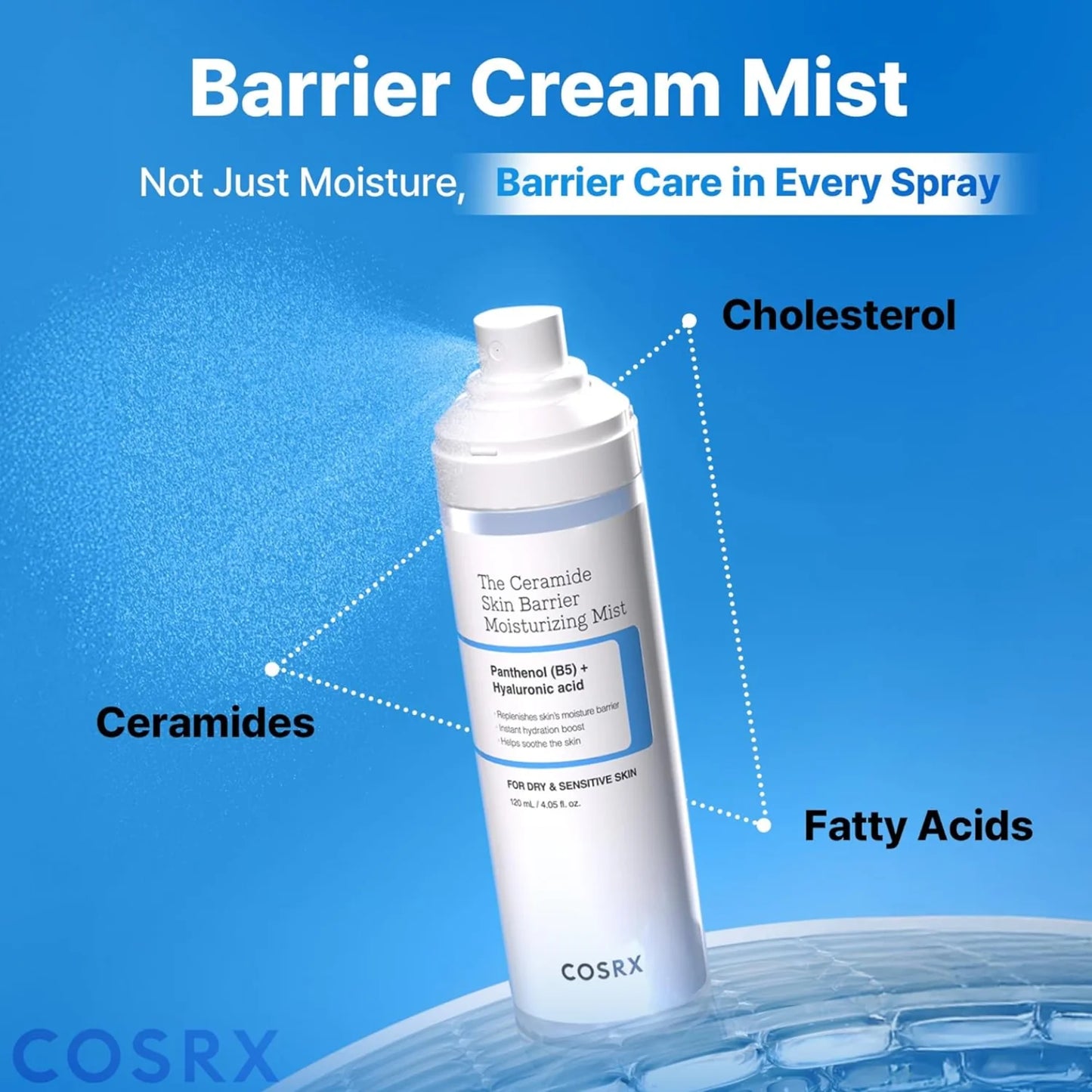 COSRX : The Ceramide Skin Barrier Moisturizing Mist