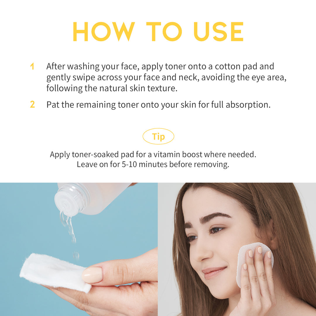 OOTD : Dark Spot Vitamin C Toner Pad
