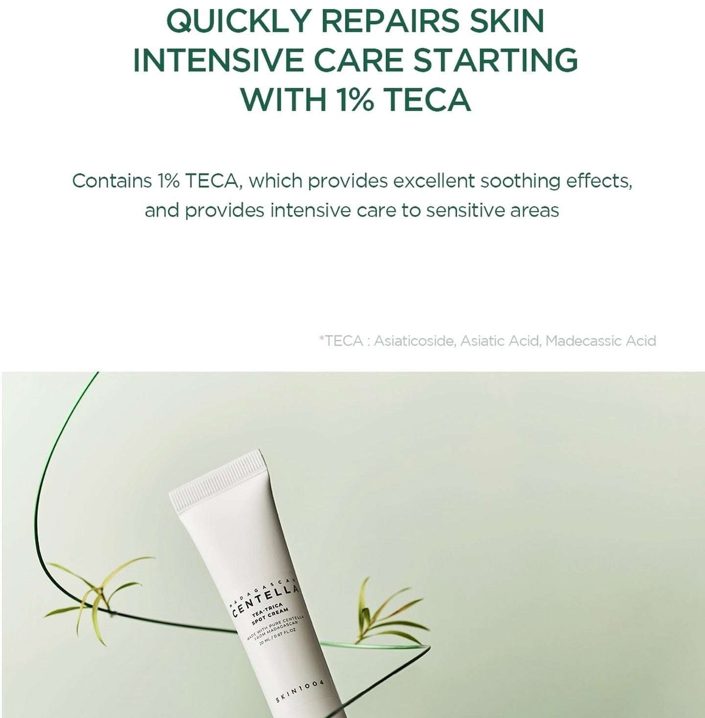 SKIN1004 : Madagascar Centella Tea Trica Spot Cream