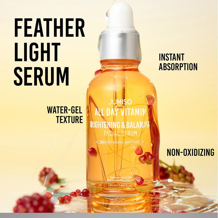 JUMISO : All Day Vitamin Brightening & Balancing Facial Serum