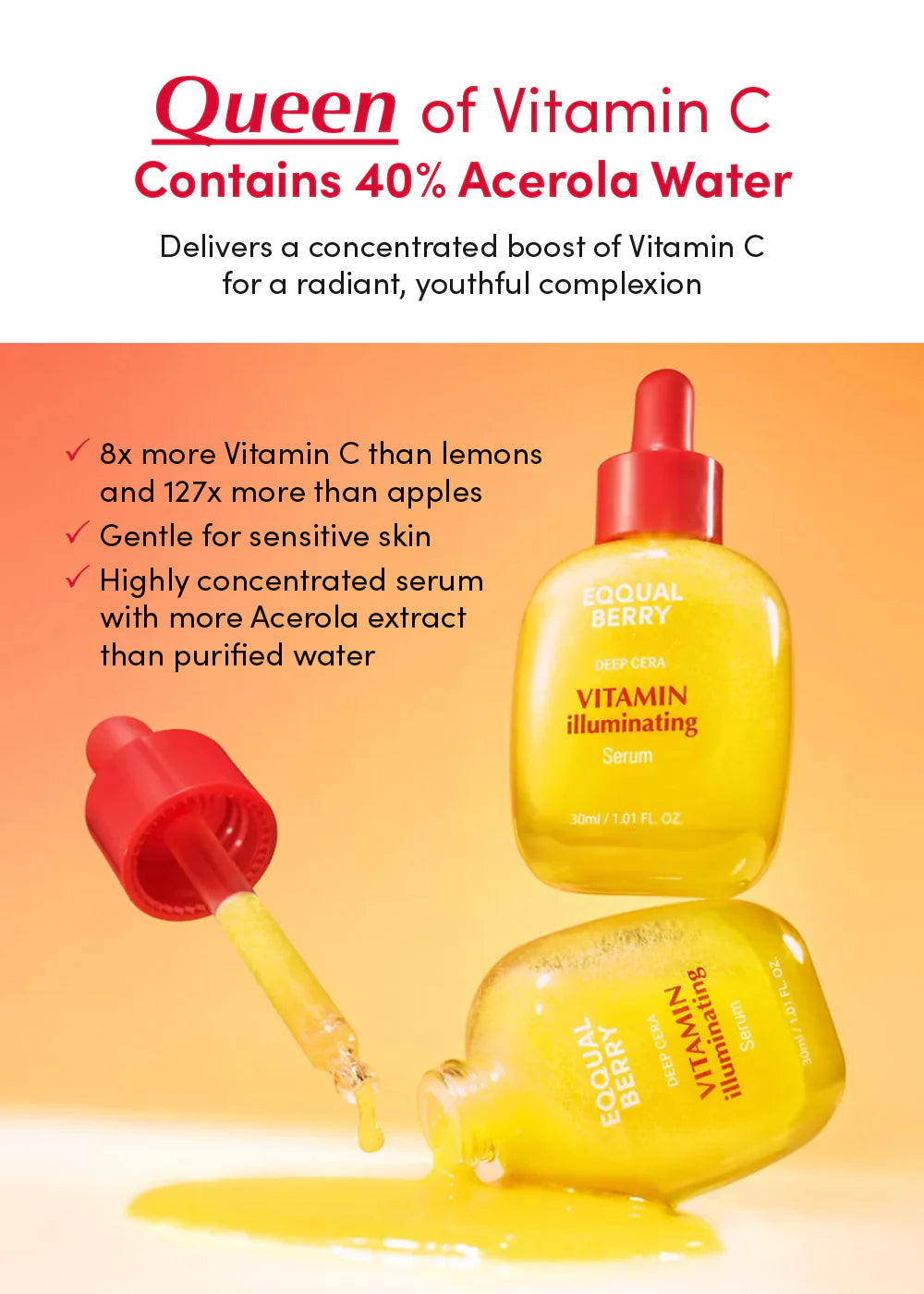 EQQUALBERRY : Vitamin Illuminating Serum