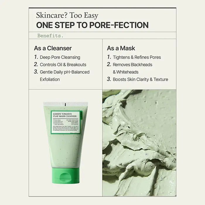 FULLY : Green Tomato Clay Mask Cleanser