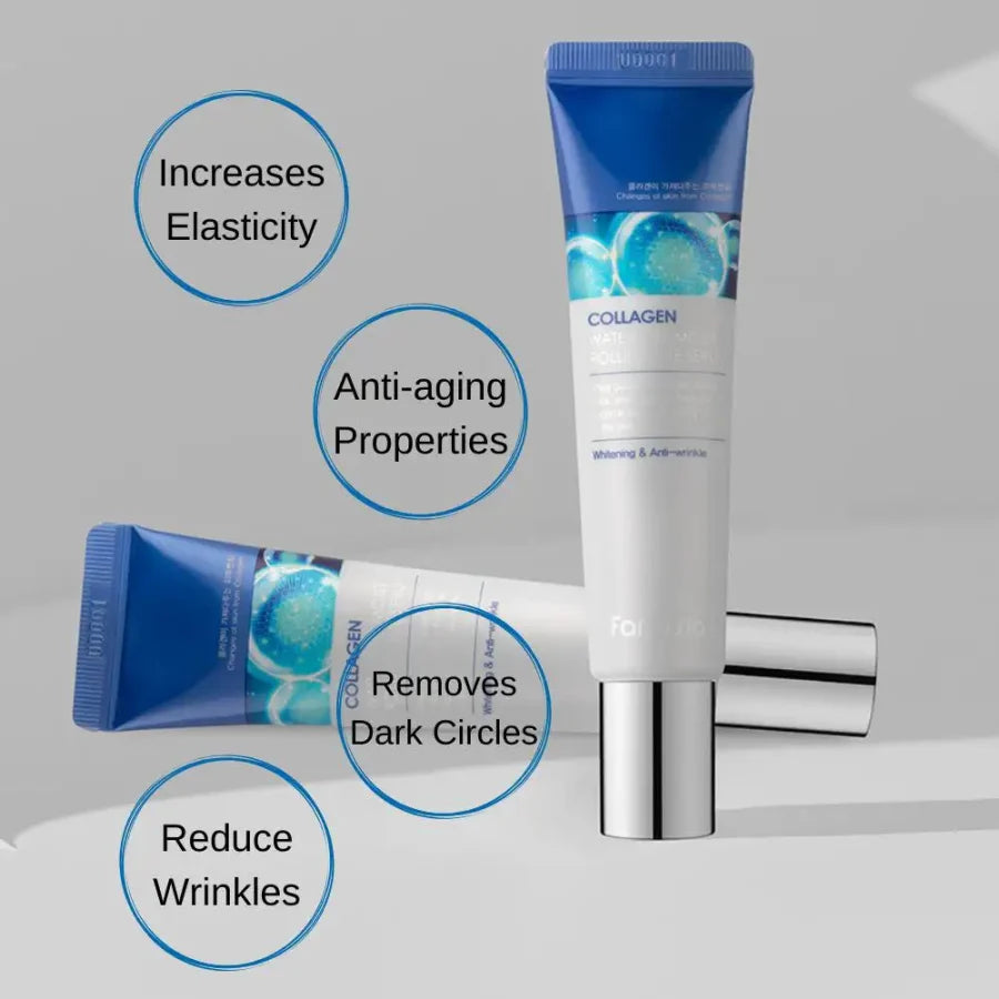 Farmstay : Collagen Water Full Moist Rolling Eye Serum