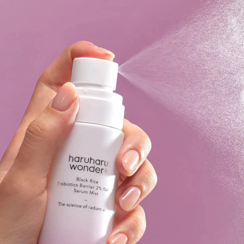 haruharu wonder : Black Rice Probiotics Barrier 2% NAD+ Serum Mist