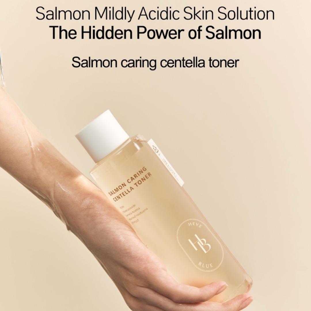 HEVEBLUE : Salmon Caring Centella Toner