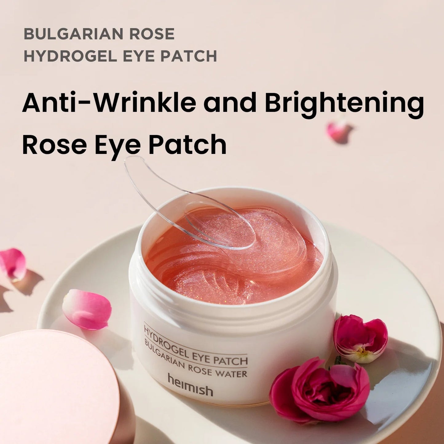 heimish : Bulgarian Rose Water Hydrogel Eye Patch