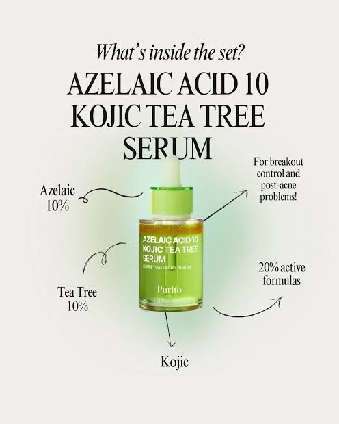Purito SEOUL : Azelaic Acid 10 Kojic Tea Tree Serum