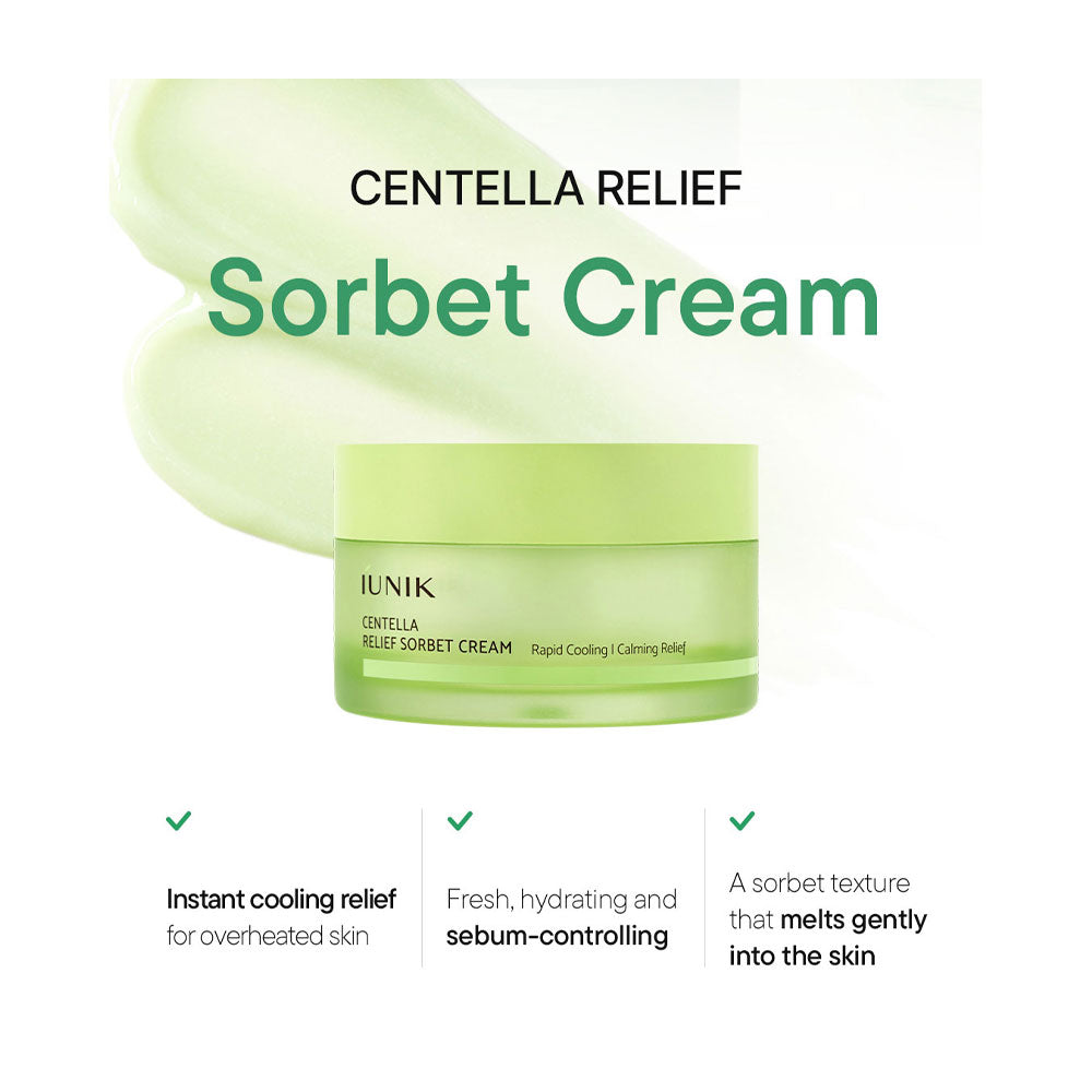 iUNIK : Centella Relief Sorbet Cream