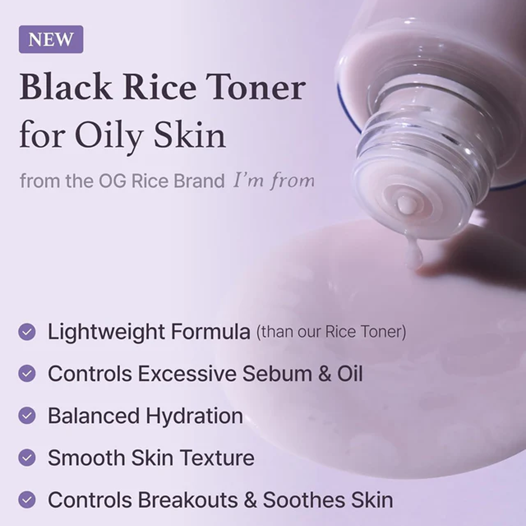 I'm from : Black Rice Toner