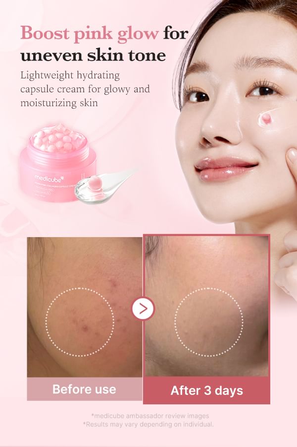 medicube : PDRN Pink Collagen Capsule Cream