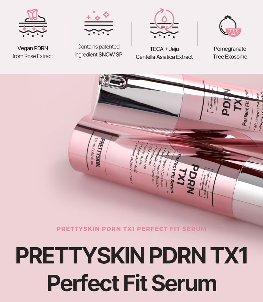 Pretty skin : PDRN TX1 Perfect Fit Serum