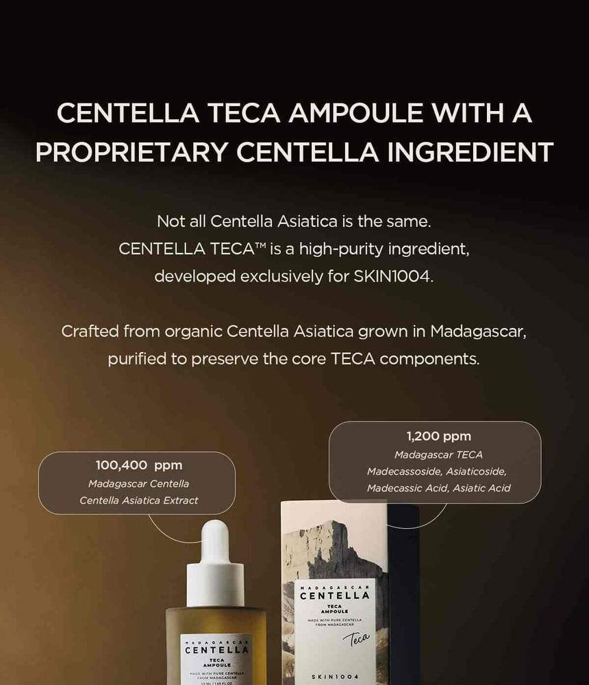 SKIN1004 : Madagascar Centella Teca Ampoule