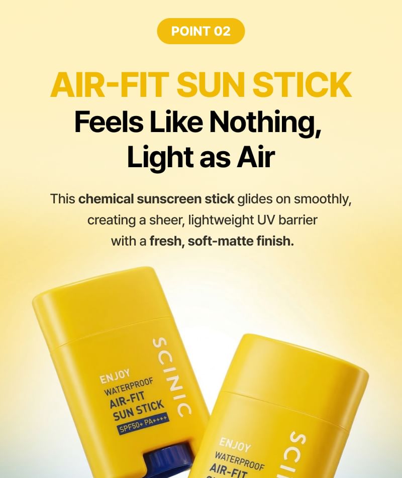 SCINIC - Waterproof Air-Fit Sun Stick
