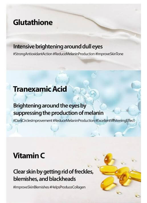 Mary&May : Tranexamic Acid + Glutathione Eye Cream