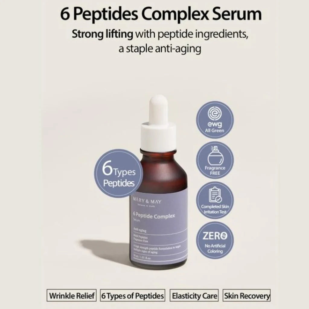 Mary&May : 6 Peptide Complex Serum