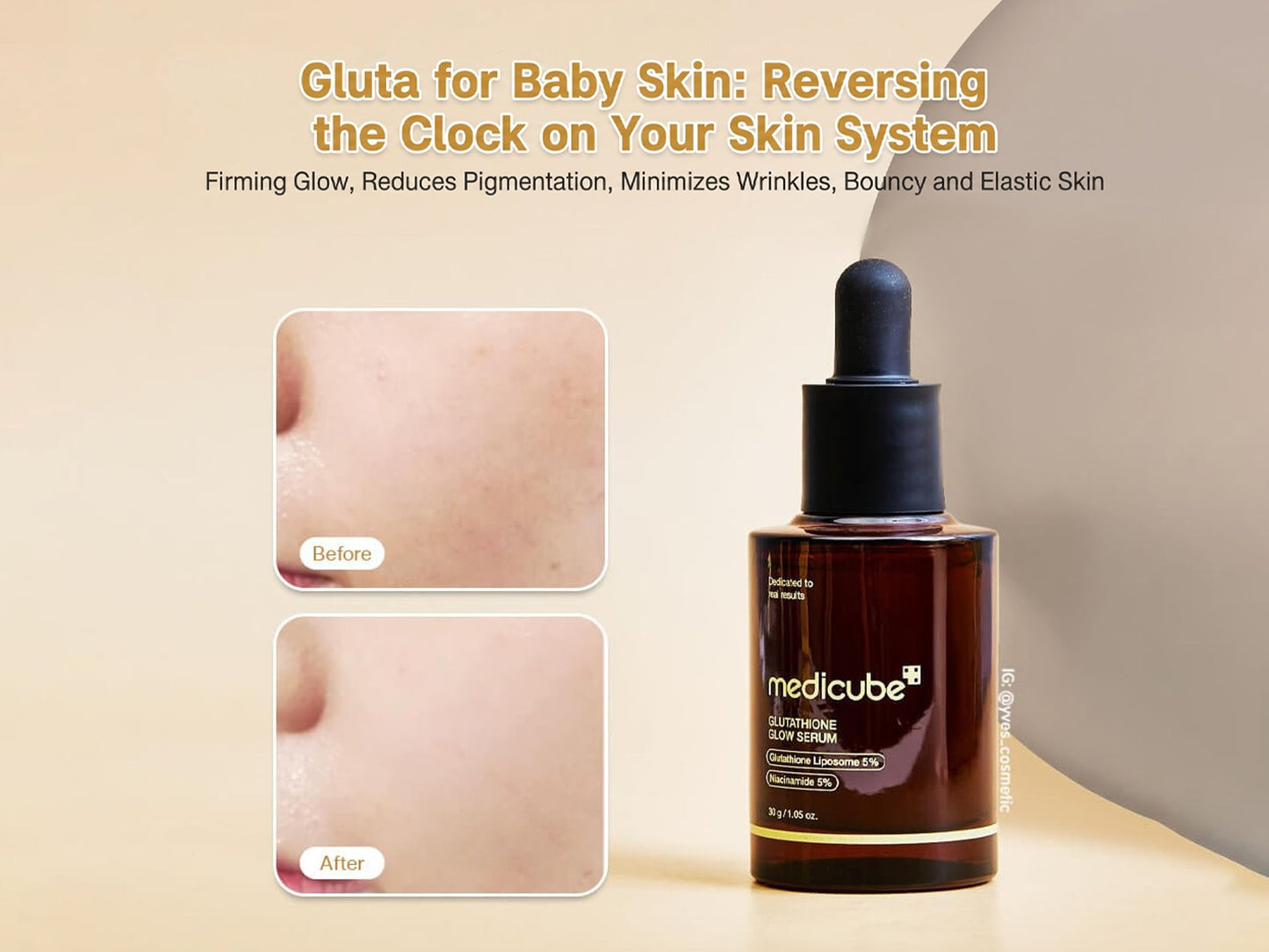 medicube : Glutathione Glow Serum