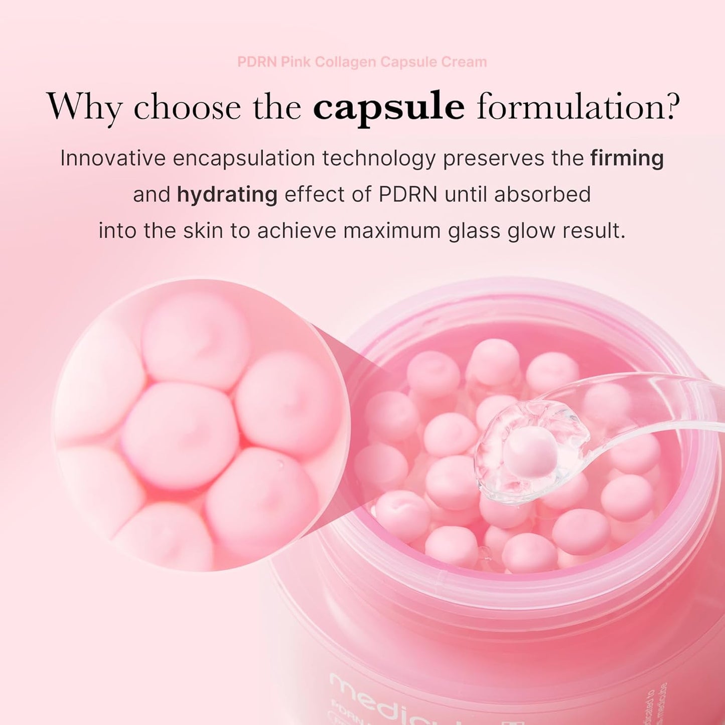 medicube : PDRN Pink Collagen Capsule Cream