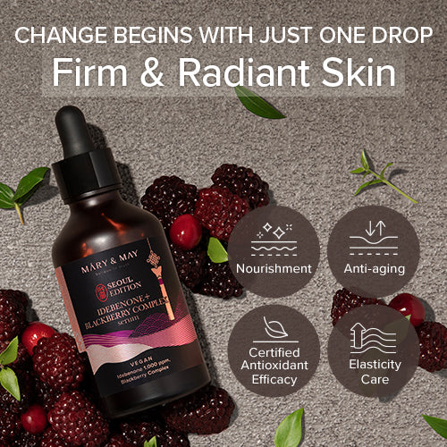 Mary&May : Idebenone + Blackberry Complex Serum