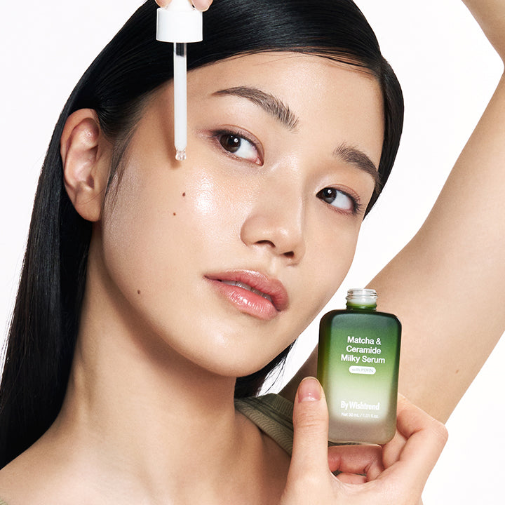 By Wishtrend - Matcha & Ceramide Milky Serum