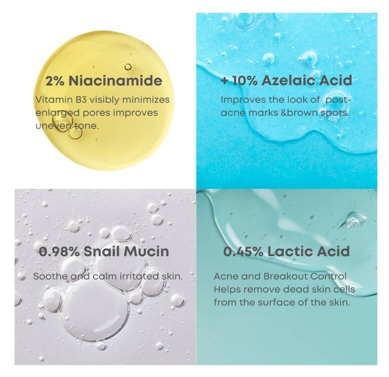 NINELESS : A-Control 10% Azelaic Acid Serum