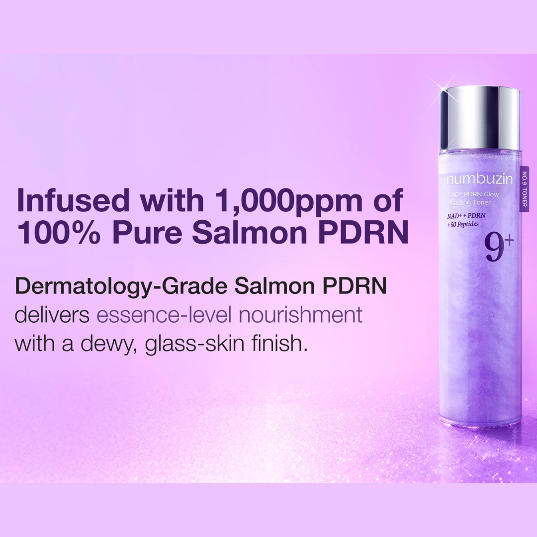 numbuzin : No.9 NAD+ PDRN Glow Boosting Toner