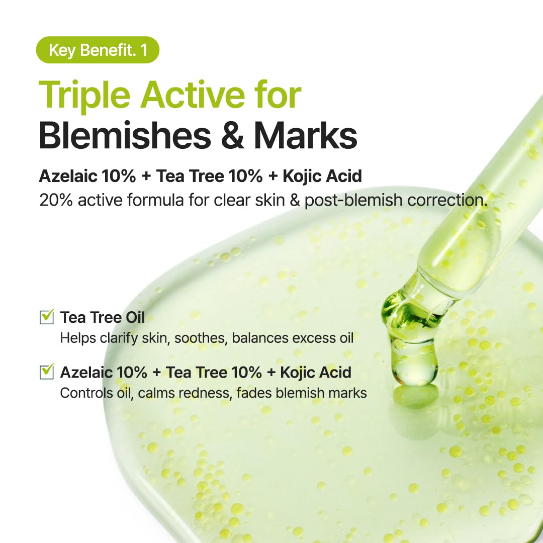 Purito SEOUL : Azelaic Acid 10 Kojic Tea Tree Serum