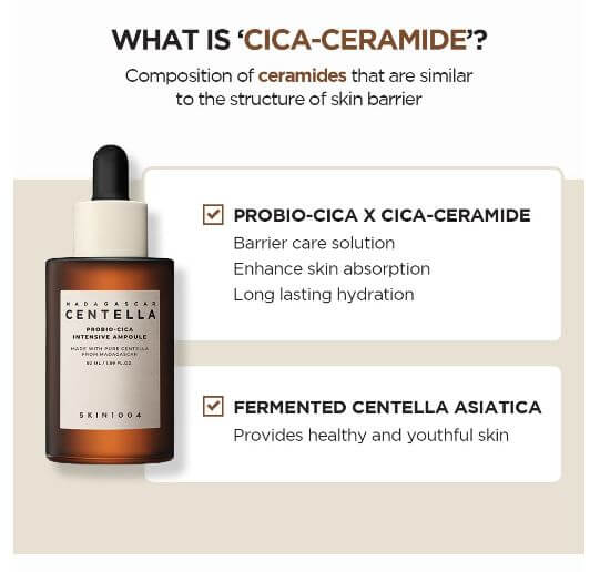 SKIN1004 : Madagascar Centella Probio-Cica Intensive Ampoule
