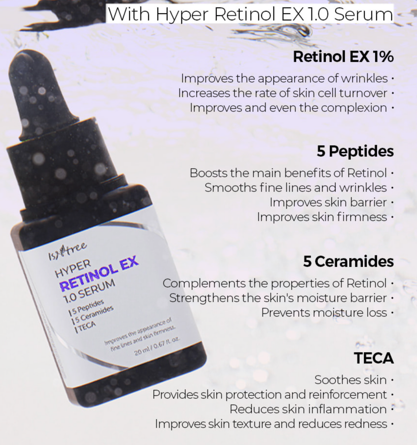 Isntree : Hyper Retinol EX 1.0 Serum