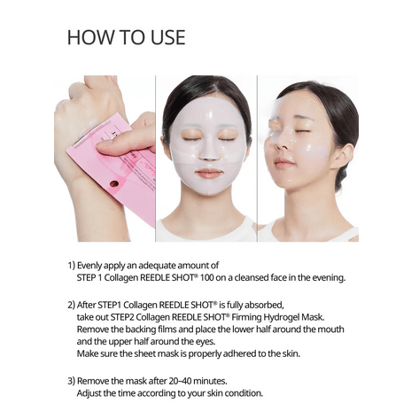 VT : Collagen Reedle Shot 100 2 Step Hydrogel Mask