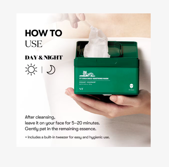 VT : Cica Daily Soothing Mask