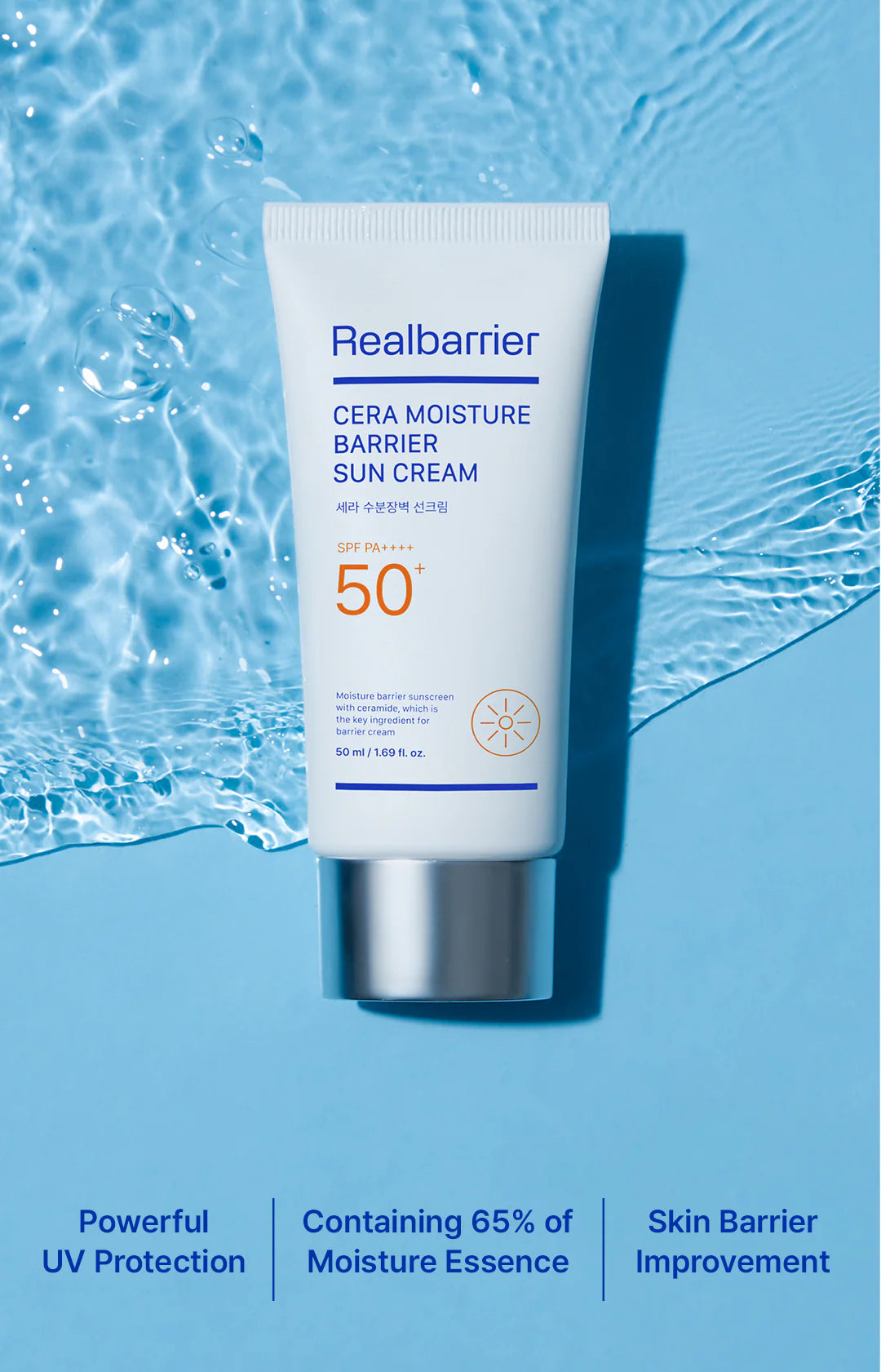 Realbarrier : Cera moisture Barrier Sun Cream