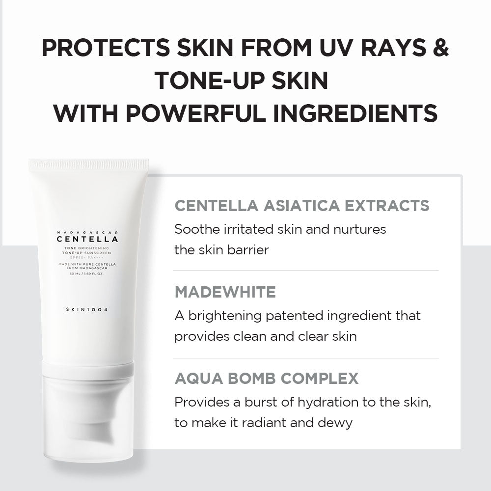 SKIN1004 : Madagascar Centella Tone Brightening Tone Up Sunscreen