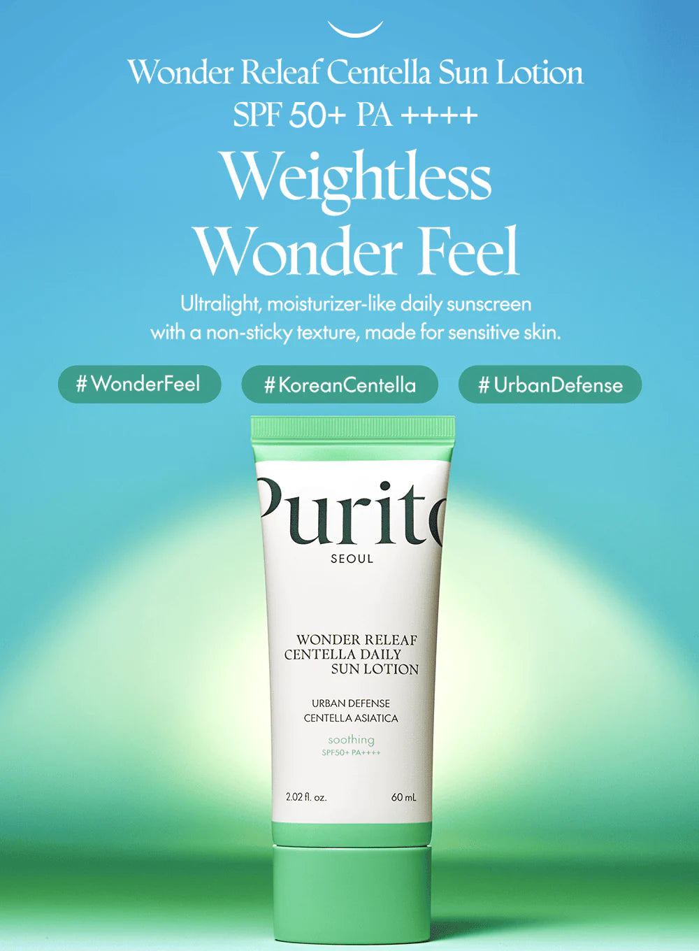 Purito SEOUL : Wonder Releaf Centella Daily Sun Lotion