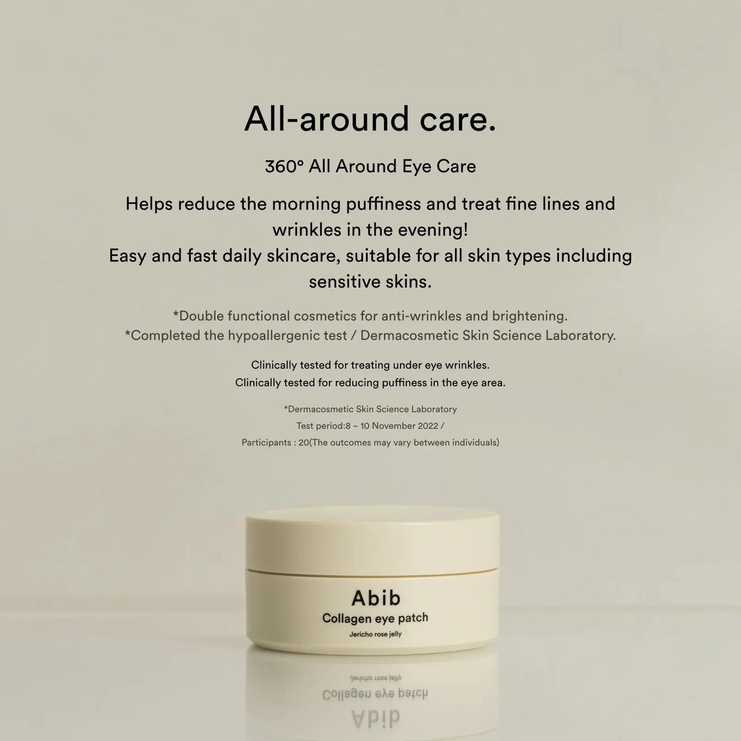 Abib : Collagen Eye Patch Jericho Rose Jelly